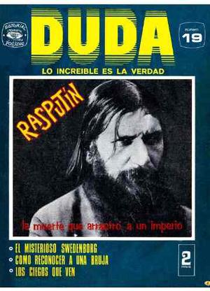 Historieta Digital - Duda - Rasputín