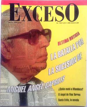 Interesante Revista Exceso Marzo  N° 84