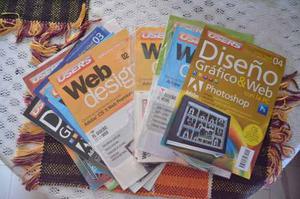 Revistas Diseño Grafico Y Web Con Cd's Curso