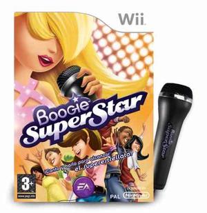 Boogie Superstar Juego De Nintendo Wii Original + Microfono