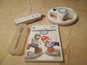 Combo De Control Original Y Juego Mario Kart Para Wii