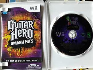 Guitar Hero Smash Hitt Wii + Guitarra Para Wii
