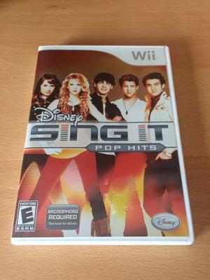 Juegos Para Nintendo Wii Sing It + Micrófono