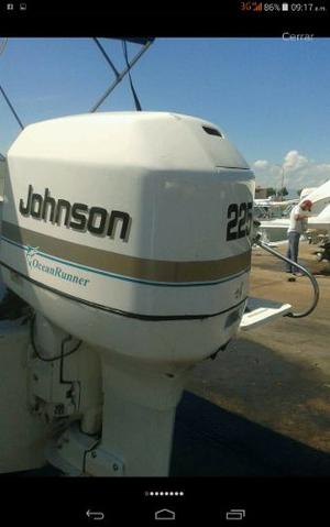 Motor Jhonson 225 Dos Tiempos Con 150 Horas De Uso