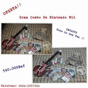 Nintendo Wii Gran Combo, Oferta!!