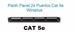 Patch Panel 24 Puerto Linkbasic Cat 5e