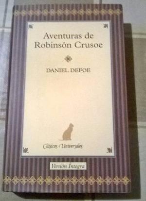 Aventuras De Robinsón Crusoe De Daniel Defoe