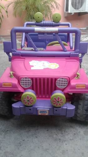 Carro Jeep Fisher Price Barbie (sin Batería)