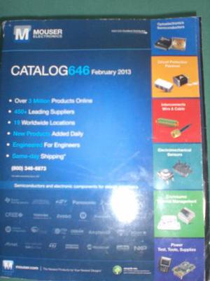 Catalogo De Electrónica #646 Mouser Electronics (english)
