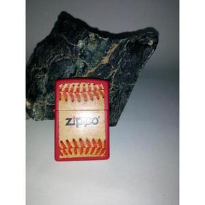 Encendedor Zippo Original Baseball Rojo Codigo De Fecha D 12