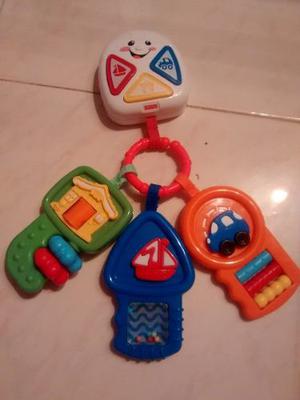 Fisher Price Llavero Bebe Tres Llaves Musical