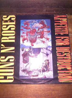 Guns N´ Roses Appetite For Destruccion Vinil Sello Naci