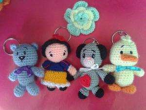 Hermosos Llaveros De Crochet (hermoso Y Original Regalo)