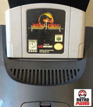 Juego Mortal Kombat 4 Para Nintendo 64