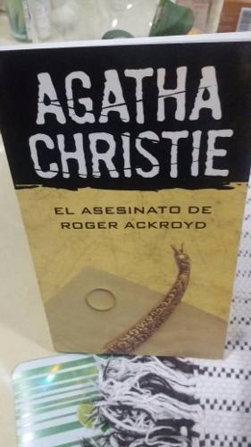 Libro Agatha Christie Nuevo. El Asesinato De Roger Ackroyd