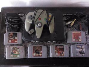 Nintendo 64 + 1 Control Original + 6 Juegos.