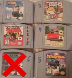 Peliculas Nintendo 64 (cruis´n Usa /wave Race/pokemon Snap