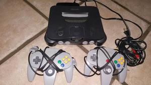 Playstation 2 Con Control Y Nintendo 64 Con Sus 2 Controles