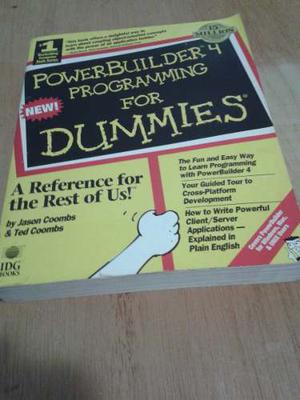 Powerbuilder 4 Programming For Dummies By Jason Combs & Ted