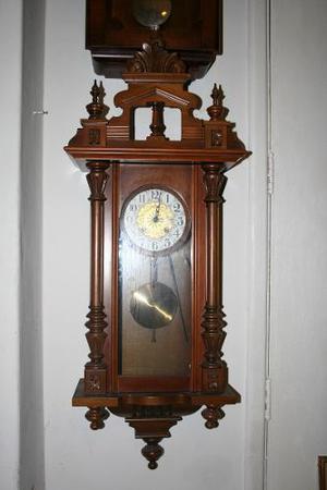 Reloj Madera Cuerda Maquina Aleman