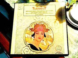 Turandot De Puccini Tres Discos Incluye Libreto