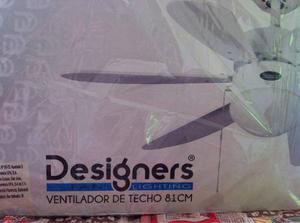 Ventilador De Techo Con Lámpara (81 Cm) Completamente