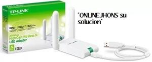 Adaptador Usb Inalambrico Tp-link Tl-wn822n Wifi N300