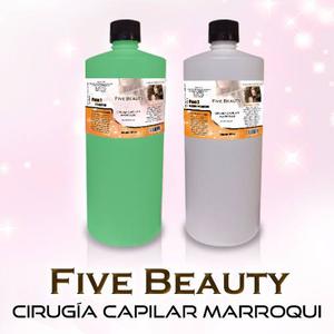 Cirugía Capilar Five Beauty De 1litro Kit 2 Pasos Original