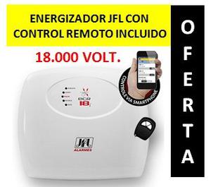 Energizador De Cerco Electrico v Jfl Control Remoto