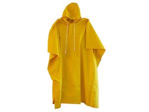 Impermeable Tipo Poncho Amarillo Naranja Al Mayor 300 Micras