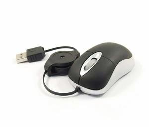 Mini Mouse Optico Retractil Usb Laptop Desktop