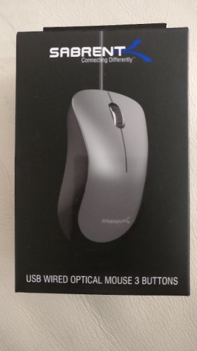 Mouse Optico 3 Botones Sabrent