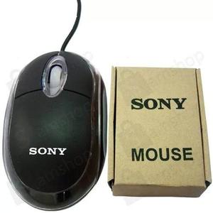 Mouse Optico Sony Alambrico Usb