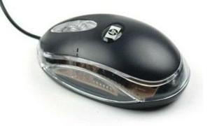 Mouse Óptico Hp Usb Luz Led Para Pc Escritorio Y Laptop