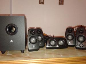 Cornetas Speakers Sistema De Teatro Logitech 5.1 Zrms