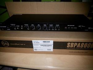 Crossover Pre Amplificador Soundbarrier Sb-pa800b Acepto $