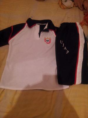 Uniforme Ujap Deporte Y Camisa Negra