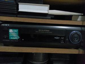 Vhs Sony 4 Cabezales Como Nuevo