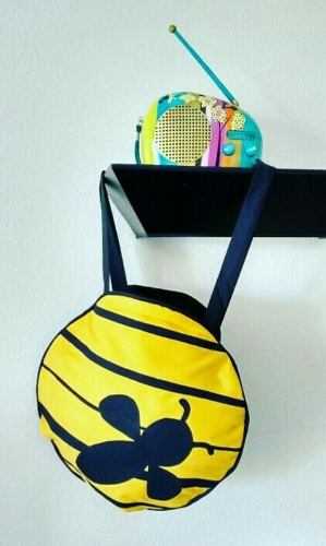 Bolso De Mariquita Y Abeja Diseño Único