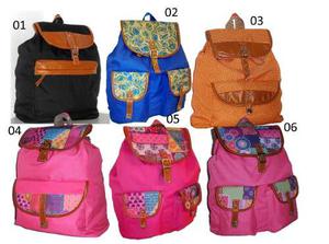 Bolso Morrales Backpacks Para Mujer Medidas 40x42