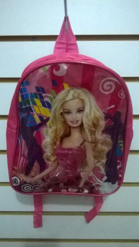 Morral Bolso Escolar Princesas Barbie Lonchera