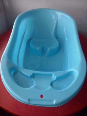 Bañera Color Azul Para Bebé