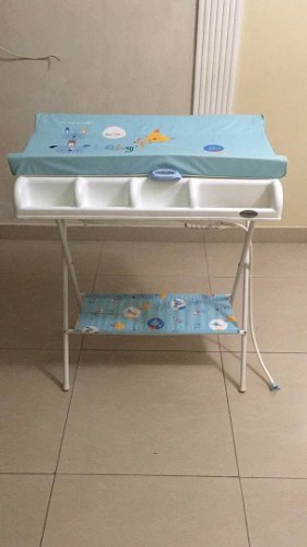 Bañera Para Bebe Con Cambiador Marca Cute Babies