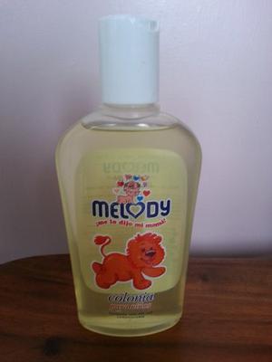 Colonia Melody Amarilla Para Niño De 200ml Nueva