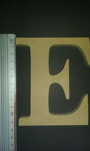 Letras En Mdf 11cm