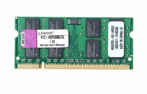 Memoria Kingston Laptop 2gb Ddrmhz Sodim 667mhz 533mhz