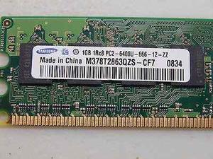 Memoria Ram Samsung Ddr2 De 1 Gb 666