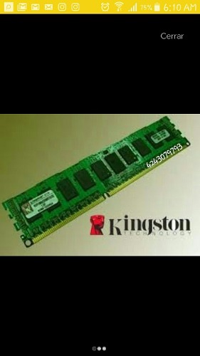 Mermoria Ram 1gb Kingston Ddr3 1rx8 Pcu