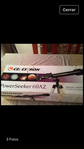 Telescopio Celestron Powerseeker 60 Az