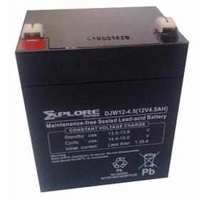 Bateria Ups Alarma Cerco Lampara Explore Networks 12v 4.5ah